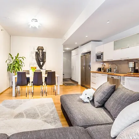 Daire Practical & Spacious In District, Private Sauna, Free Wifi *